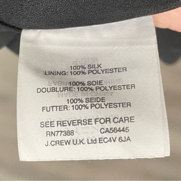 EUC JCrew Silk Splatter Paint Dress Size 10 - Picture 5 of 5